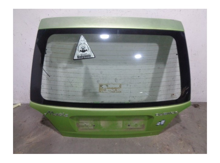 Recambio de porton trasero para daewoo matiz 0.8 cat referencia OEM IAM 96562463 VERDE 5 PUERTAS