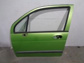 Recambio de puerta delantera izquierda para daewoo matiz 0.8 cat referencia OEM IAM 96562495 VERDE 5 PUERTAS