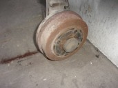 Recambio de puente trasero para renault 9 1.4 referencia OEM IAM  TAMBOR 4 AGUJEROS BURRA 22