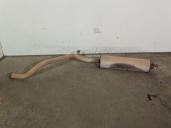 Recambio de tubo escape central para peugeot 307 cc (s1) 2.0 16v cat referencia OEM IAM PSA3052E 1717P6 