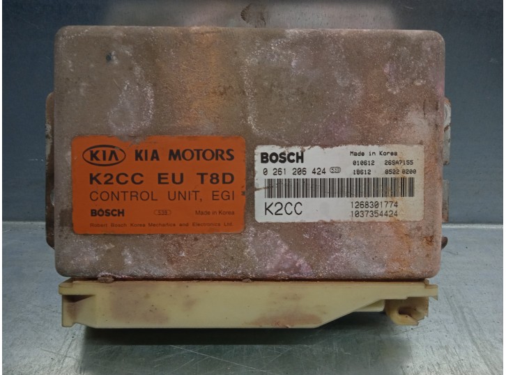 Recambio de centralita motor uce para kia carens 1.8 ls monovolumen referencia OEM IAM 1268301774 0261206424 
