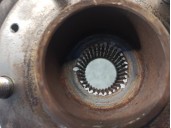 Recambio de mangueta delantera izquierda para daewoo leganza 2.0 cat referencia OEM IAM 96207563  