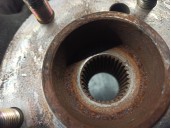 Recambio de mangueta delantera izquierda para daewoo leganza 2.0 cat referencia OEM IAM 96207563 