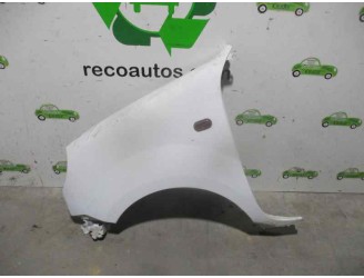 Replacement front left fender for Nissan Kubistar (X76) 1.2 CAT OEM IAM reference 2427855 WHITE 