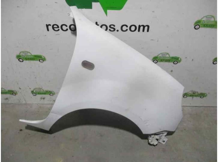 Replacement right front fender for Nissan Kubistar (X76) 1.2 CAT OEM IAM reference 2427856 WHITE 