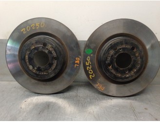 Recambio de disco freno delantero para toyota yaris 1.5 16v cat referencia OEM IAM 43512K0040  