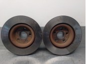 Recambio de disco freno delantero para toyota yaris 1.5 16v cat referencia OEM IAM 43512K0040  