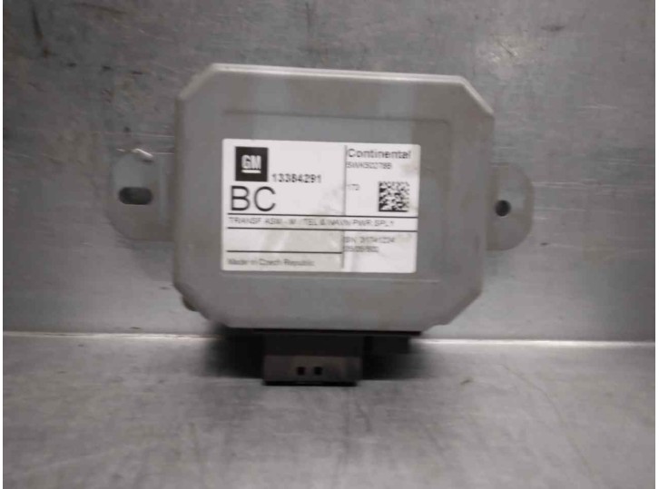 Recambio de modulo electronico para opel insignia berlina 2.0 cdti cat referencia OEM IAM 13384291 5WK50278B CONTINENTAL