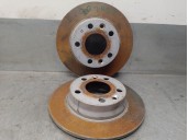 Replacement rear brake disc for Renault Captur II OEM IAM reference 440A06575R 