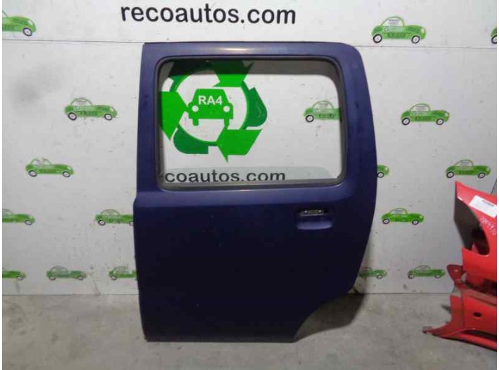 Recambio de puerta trasera izquierda para opel agila essentia referencia OEM IAM 4707635 AZUL 5 PUERTAS