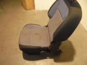 Recambio de asiento delantero derecho para peugeot partner kombi outdoor referencia OEM IAM TELA NEGRA GRIS Y AZUL 6 PUERTAS