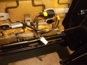 Recambio de asiento delantero derecho para peugeot partner kombi outdoor referencia OEM IAM TELA NEGRA GRIS Y AZUL 6 PUERTAS