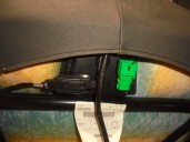 Recambio de asiento delantero derecho para dacia sandero ambiance referencia OEM IAM  TELA NEGRA Y GRIS 5 PUERTAS