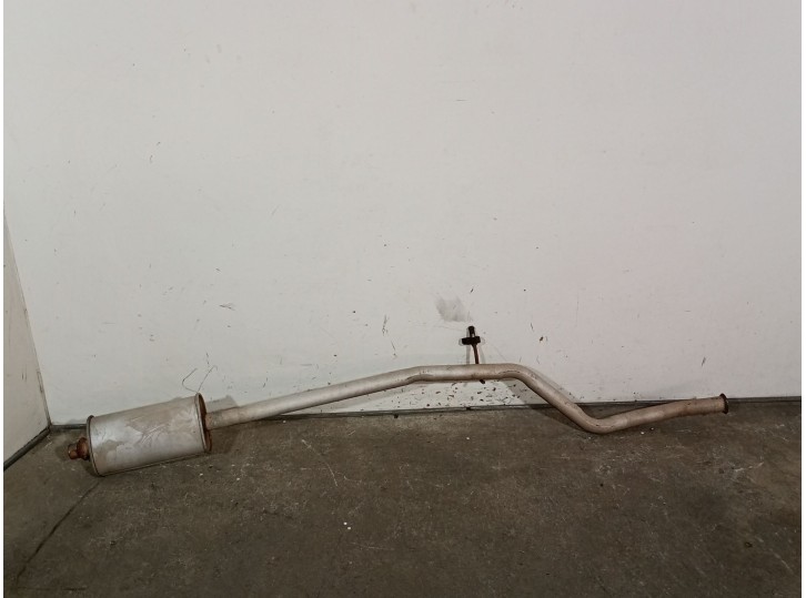 Recambio de tubo escape central para peugeot 206 cc (2d) 1.6 16v (2dnfuf, 2dnfur) referencia OEM IAM 1717AZ 1717AZ 