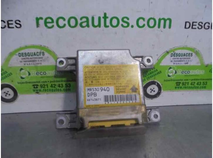 Recambio de centralita airbag para mitsubishi montero pinin (h60/h70) 1.8 cat referencia OEM IAM MR530940  