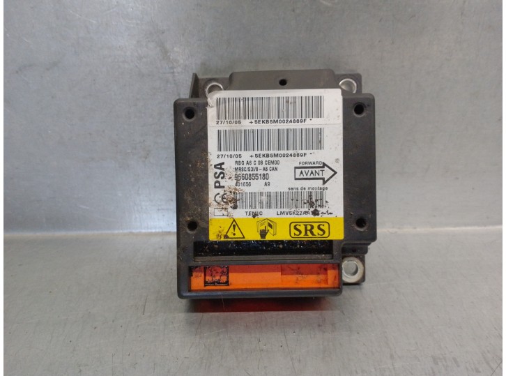 Recambio de centralita airbag para citroën c2 1.4 referencia OEM IAM 9660855180 