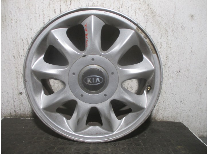Recambio de llanta para kia carnival ii 2.9 crdi cat referencia OEM IAM 529103F000 R166.5JX16OFFET46 ALUMINIO 9P