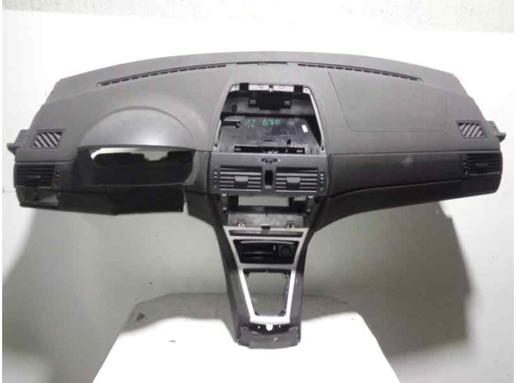 Recambio de salpicadero para bmw x3 (e83) 3.0 turbodiesel referencia OEM IAM 51453414558 GRIS Y NEGRO 