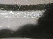 Recambio de llanta para kia carnival ii 2.9 crdi cat referencia OEM IAM 529103F000 R166.5JX16OFFET46 ALUMINIO 9P