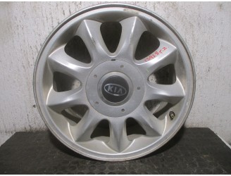 Recambio de llanta para kia carnival ii 2.9 crdi cat referencia OEM IAM 529103F000 R166.5JX16OFFET46 ALUMINIO 9P