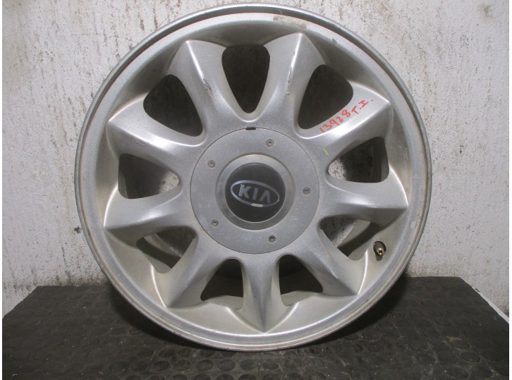 Recambio de llanta para kia carnival ii 2.9 crdi cat referencia OEM IAM 529103F000 R166.5JX16OFFET46 ALUMINIO 9P