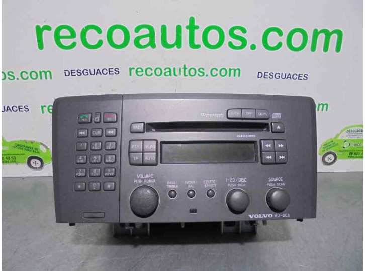 Replacement audio system / radio CD for Volvo V70 estate 2.3 20V turbo CAT OEM IAM reference 94520601 