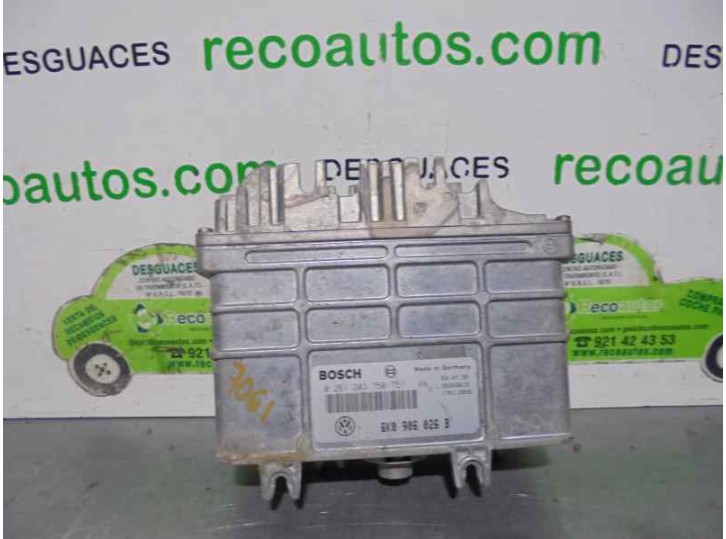 Recambio de centralita motor uce para seat ibiza (6k) 1.4 referencia OEM IAM 6K0906026B 0261203750 BOSCH