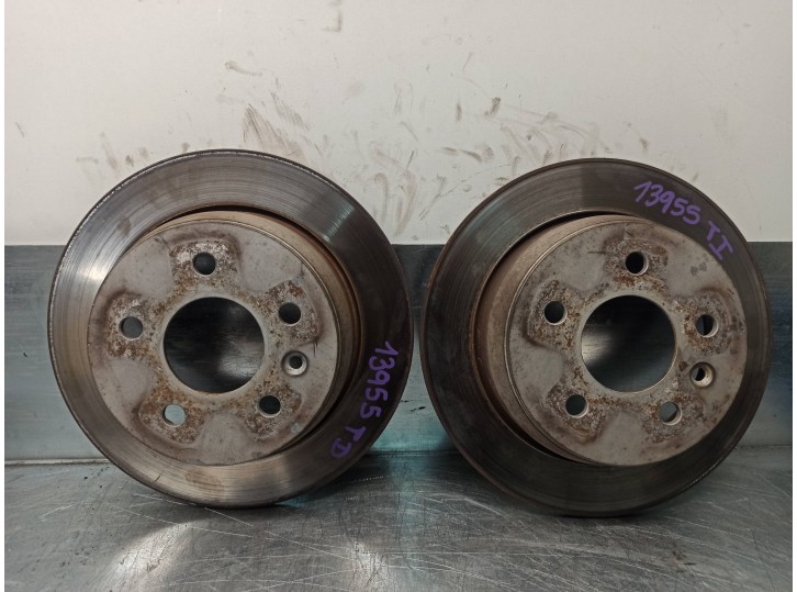 Recambio de disco freno trasero para mercedes-benz clase v (w638) 2.3 turbodiesel cat referencia OEM IAM   