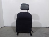 Replacement front right seat for Volkswagen CC (358) TDI OEM IAM reference 3C8881405FP BLACK LEATHER AND FABRIC 4 DOORS