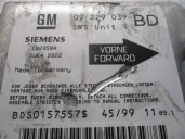 Recambio de centralita airbag para opel vectra b berlina 2.2 16v dti cat (y 22 dtr / l50) referencia OEM IAM 09229039 