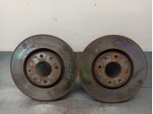 Replacement front brake disc for Peugeot 308 Confort OEM IAM reference NVE64311 