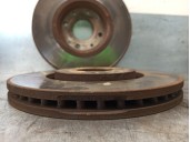 Replacement front brake disc for Peugeot 308 Confort OEM IAM reference NVE64311 