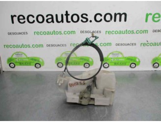 Recambio de cerradura puerta trasera izquierda para ford fiesta (dx) 1.3 cat referencia OEM IAM 96FGA264A27BH 4 PINES 5 PUERTAS