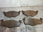 Recambio de pastillas de freno para seat ibiza (6k) 1.9 diesel cat (1y) referencia OEM IAM   