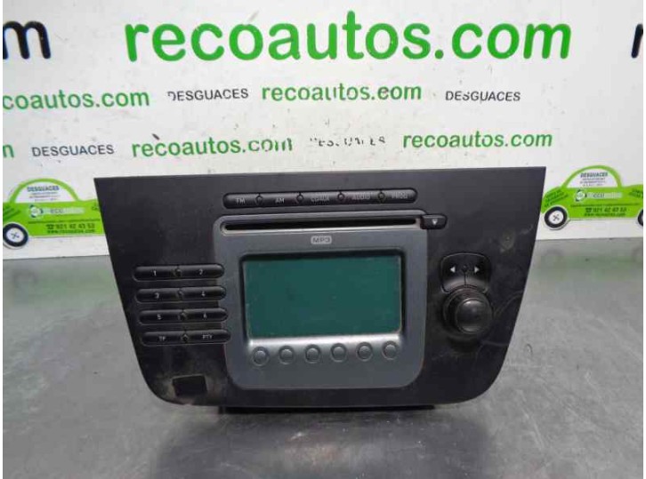 Recambio de sistema audio / radio cd para seat altea xl (5p5) 1.9 tdi referencia OEM IAM 5P1035186B 
