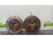 Replacement rear brake disc for Fiat Punto Sedan (188) 1.2 cat OEM IAM reference 