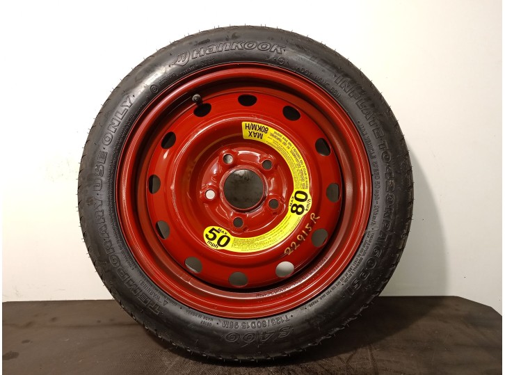 Recambio de neumatico repuesto para hyundai ioniq (ae) 1.6 gdi hybrid referencia OEM IAM 529102H910 T12580D1595M HANKOOK