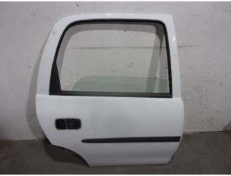 Recambio de puerta trasera derecha para opel corsa b 1.4 cat (2h6) referencia OEM IAM 124698 BLANCA 5 PUERTAS