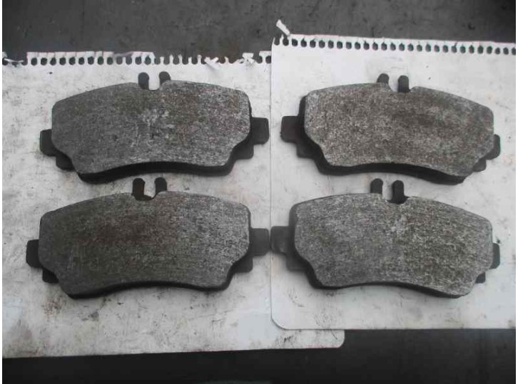 Recambio de pastillas de freno para mercedes-benz clase a (w168) 1.4 cat referencia OEM IAM A1684201220  