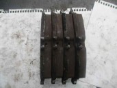 Recambio de pastillas de freno para mercedes-benz clase a (w168) 1.4 cat referencia OEM IAM A1684201220  