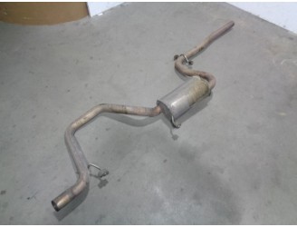 Recambio de tubo escape trasero para volkswagen golf v plus (1kp) 1.9 referencia OEM IAM 1K0253411CK 1K0119BP 