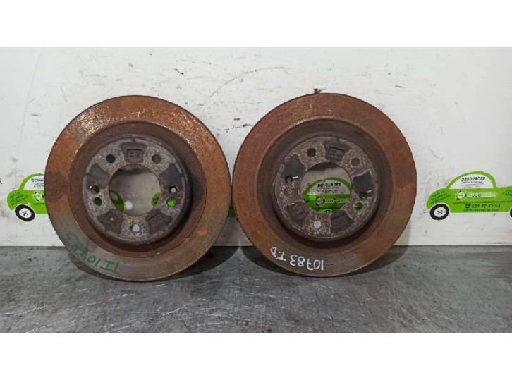 Recambio de disco freno trasero para hyundai i40 1.7 crdi cat referencia OEM IAM 584113Z100 