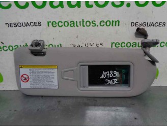 Recambio de parasol derecho para hyundai i40 1.7 crdi cat referencia OEM IAM 852023Z010TX 