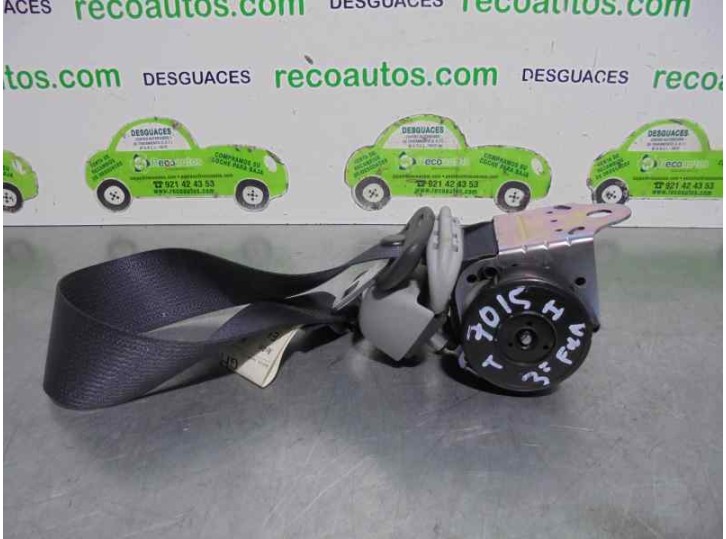 Replacement rear left seat belt for Citroën C-Crosser 2.2 HDi FAP CAT OEM IAM reference 606440300 5 DOORS