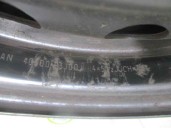 Recambio de llanta para nissan primera berl./familiar (p10/w10) 2.0 16v cat referencia OEM IAM 4030093J00 R14X51/2JCHX45 HIERRO