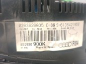 Recambio de cuadro instrumentos para audi a4 berlina (8e) 1.9 tdi referencia OEM IAM 8E0920900K 8E0920900MX 0263626035 BOSCH