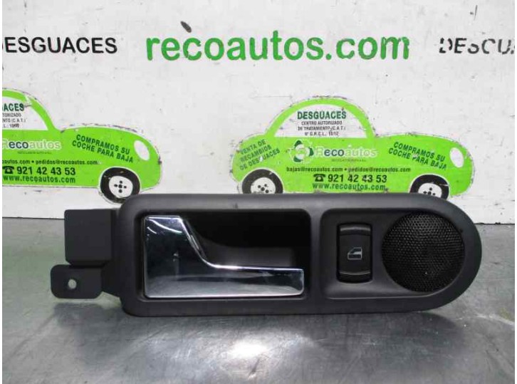 Recambio de maneta interior trasera izquierda para volkswagen passat variant (3b6) 1.9 tdi referencia OEM IAM 3B0839113 
