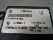 Recambio de modulo electronico para chevrolet cruze 1.8 cat referencia OEM IAM 20895116 0263004415 BOSCH