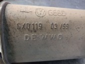 Recambio de tubo escape trasero para seat arosa (6h1) 1.0 referencia OEM IAM 6X0119 6X0253609A 