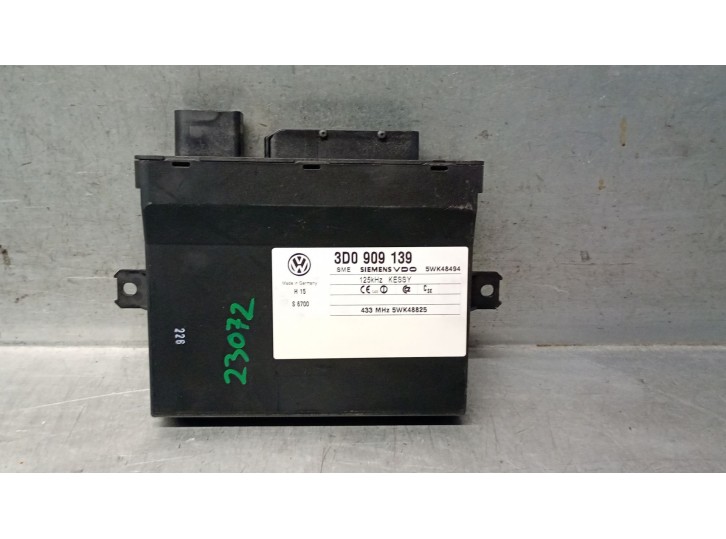 Recambio de modulo electronico para porsche cayenne (9pa) 3.2 referencia OEM IAM 3D0909139 3D0909139 